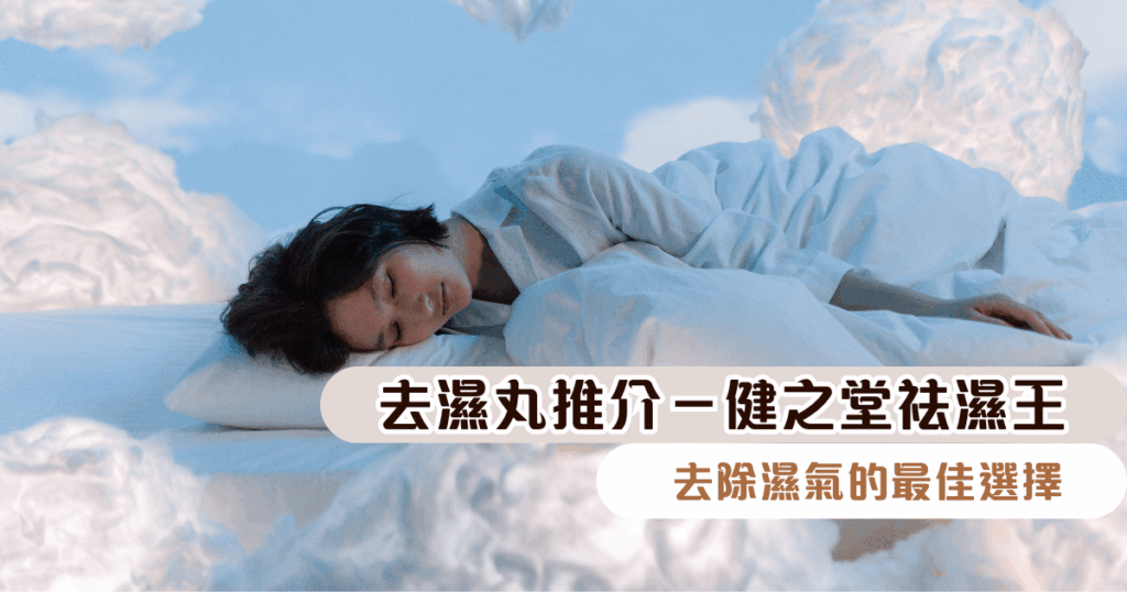 去濕丸推介－健之堂祛濕王：去除濕氣的最佳選擇