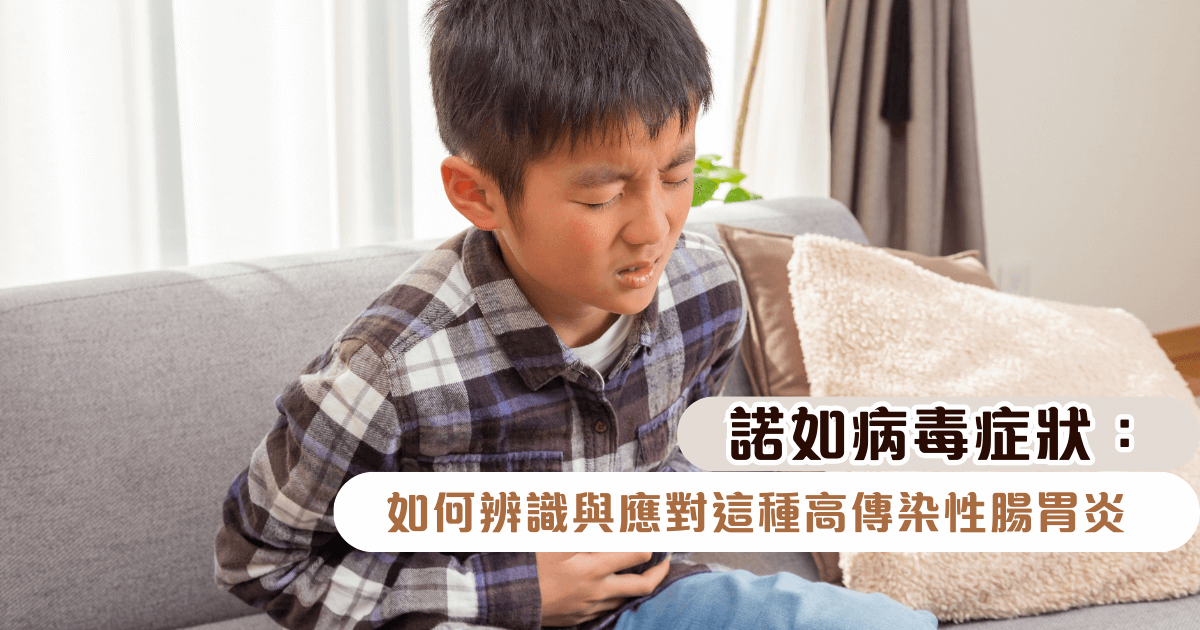 諾如病毒症狀：如何辨識與應對這種高傳染性腸胃炎