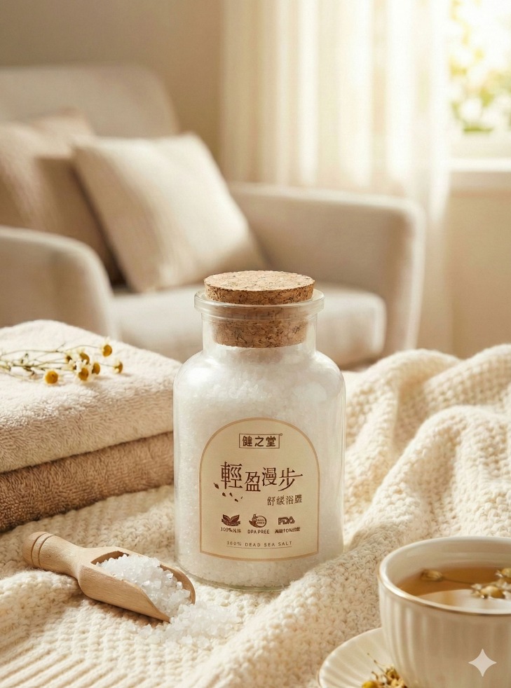健之堂 輕盈漫步舒緩浴鹽
