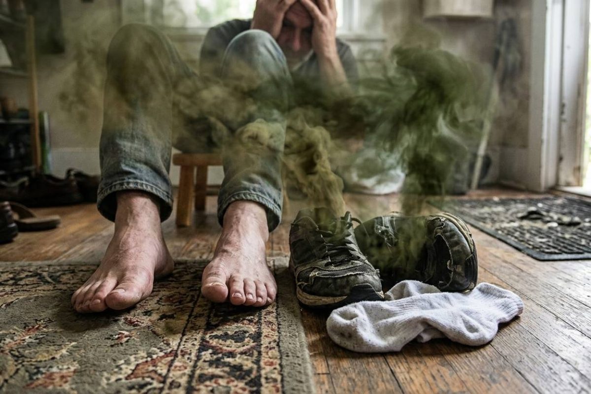 腳臭、腳氣臭怎麼辦？了解原因、改善方法與日常保養重點(示意圖)