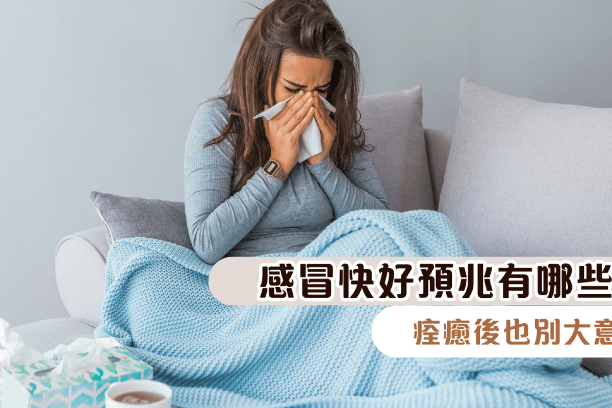 感冒快好徵兆有哪些？痊癒後也別大意！善用虎乳靈芝提升免疫力，遠離反覆感冒困擾